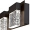 Westinghouse Fixture Wall LED Dimmable 21W 3-Light Cava II, Matte Black Solid Cube Bubble Glass 6372600 - alternate 6